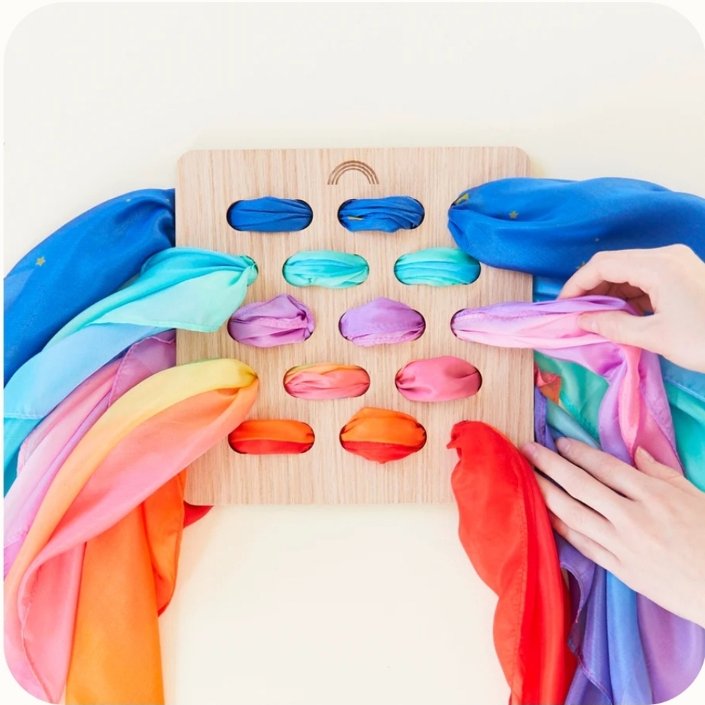 Sarah Silk Playsilk Weaving Board